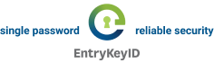 Single password. Reliable security. EntryKeyID.